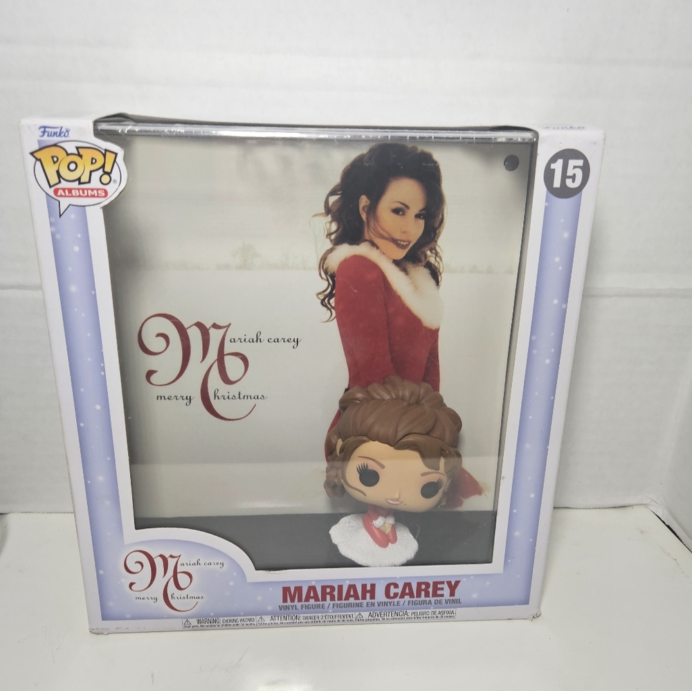 Funko Pop Albums #15 Mariah Carey Merry Christmas NEW